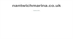 Desktop Screenshot of nantwichmarina.co.uk